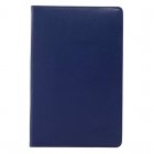 Estojo de couro liso azul legal para Samsung Galaxy Tab A8 X200/X205 10,5 pol.