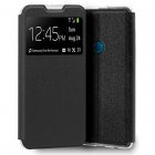 Cool Funda Flip Cover Liso Negro para Alcatel 1S 2020/Alcatel 3L 2020