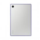 Estojo Samsung Clear Edge Cover lavanda para Galaxy Tab A8