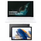 Samsung Pack Galaxy Book2 Pro Intel Evo Core i7-1260P/16GB/512GB SSD/15.6" + Galaxy Tab A8 10.5" 64GB WiFi Cinzento
