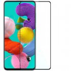 OcioDual Protector de Pantalla Cristal Templado Vidrio 9H 9D Borde Negro para Samsung Galaxy A51 5G