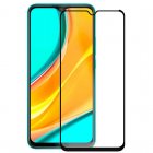 OcioDual Protector de Pantalla Cristal Templado Vidrio 9H 9D Borde Negro para Xiaomi Redmi 9