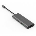 Phoenix Adaptador Hub USB-C PD Multiportas 9 em 1