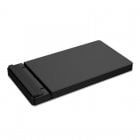 Akashi Cargador Inalámbrico Qi 10W Negro para iPhone/Samsung Galaxy