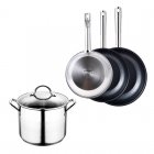 Bergner Gourmet 1 Batería de Cocina 4 Piezas