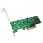 BeMatik Placa PCIE PCIE-Express para NGFF M.2 1 Porta