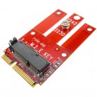 BeMatik Módulo Adaptador Fast Mini PCIe para Fast PCIE M.2 NGFF com Wi-Fi e Bluetooth