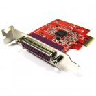 BeMatik Placa Pci-E para Paralelo SPP/EPP/ECP 1 Porta Baixo Perfil
