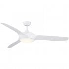 Homcom Ventilador de Techo con Luz LED y Mando a Distancia 25W