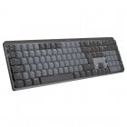 Logitech MX Teclado Mecánico Retroiluminado Inalámbrico Grafito Layout US