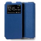 Cool Funda Flip Cover Liso Azul para Samsung Galaxy A41 A415
