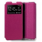 Cool Funda Flip Cover Liso Rosa para Samsung Galaxy A41 A415