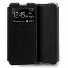 Cool Funda Flip Cover Liso Negro para Realme 6/6s