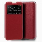 Cool Funda Flip Cover Liso Rojo para Xiaomi Mi Note 10 Lite