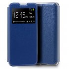 Cool Funda Flip Cover Liso Azul para Huawei Y5p