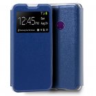 Cool Funda Flip Cover Liso Azul para Huawei Y6p