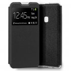 Cool Funda Flip Cover Liso Negro para Samsung Galaxy A21s A217