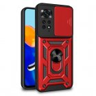 Cool Funda Hard Ring Rojo para Xiaomi Redmi Note 11/Redmi Note 11S