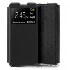 Cool Funda Flip Cover Liso Negro para TCL 30/30 Plus/30 5G