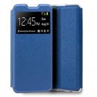 Cool Funda Flip Cover Liso Azul para Xiaomi Redmi 10C
