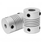 Ociodual Pack 2 Acopladores Flexíveis 5/8mm Eixo Z Axis Motor Acoplador Impressora 3D RepRap Prusa