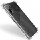 OcioDual Funda Silicona Esquinas Reforzadas Transparente para Xiaomi Redmi 9T/Pocophone M3