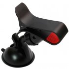 OcioDual Soporte Parabrisas con Pinza para Smartphones Negro