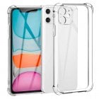 OcioDual Funda Silicona Shockproof Transparente para iPhone 11