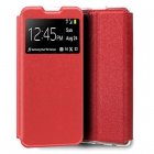 Cool Funda Flip Cover Liso Rojo para Xiaomi Redmi 10C