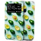 Cool Funda Flip Cover Dibujos Aguacates para Samsung Galaxy M21 M215
