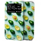 Cool Funda Flip Cover Dibujos Aguacates para Samsung Galaxy A41 A415