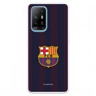 Funda Para Oppo A94 5g Del Barcelona Rayas Blaugrana - Licencia Oficial Fc Barcelona