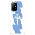 Funda Para Oppo A94 5g Del Celta Escudo Trazo Azul - Licencia Oficial Rc Celta
