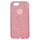 Funda Brillantina Premium Rosa Iphone 6 Plus