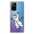 Funda Para Oppo A94 5g Oficial De Disney Olaf Transparente - Frozen