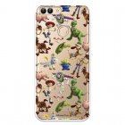 Funda Oficial Disney Toy Story Siluetas Transparente - Toy Story Para Huawei P Smart