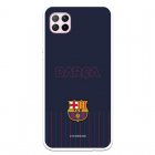 Funda Para Huawei P40 Lite Del Barcelona Barsa Fondo Azul - Licencia Oficial Fc Barcelona