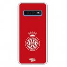 Funda Oficial Girona Fc Escudo Equi Roja Para Samsung Galaxy S10 Plus