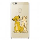 Funda Oficial Disney Simba Y Nala Transparente Para Huawei P10 Lite - El Rey León