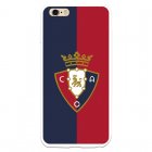 Funda Para Iphone 6s Plus Del Osasuna Escudo Fondo Bicolor - Licencia Oficial Ca Osasuna