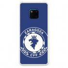Funda Para Huawei Mate 20 Pro Del Zaragoza Cf Femenino Escudo Grande Fondo Azul  - Licencia Oficial Zaragoza Cf Femenino