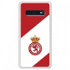 Funda Oficial Cultural Y Deportiva Leonesa Escudo Fondo Bicolor Para Samsung Galaxy S10 Plus