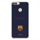 Funda Para Huawei P Smart Del Barcelona Barsa Fondo Azul - Licencia Oficial Fc Barcelona