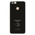 Funda Para Huawei P Smart Del Escudo Fondo Negro  - Licencia Oficial Benfica