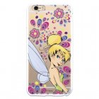 Funda Oficial Disney Campanilla Flores Transparente Para iPhone 6 Plus - Peter Pan