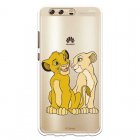Funda Oficial Disney Simba Y Nala Transparente Para Huawei P10 Plus - El Rey León