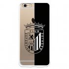 Funda Para Iphone 6s Plus Del Badajoz Escudo Fondo Negro Y Transparente - Licencia Oficial Club Deportivo Badajoz