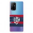 Funda Para Oppo A94 5g Del Huesca Rayas Transparente - Licencia Oficial Sd Huesca