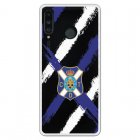 Funda Oficial Club Deportivo Tenerife Escudo Clear Para Huawei P30 Lite