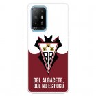 Funda Para Oppo A94 5g Del Albacete Escudo "del Albacete Que No Es Poco" - Licencia Oficial Albacete Balompié